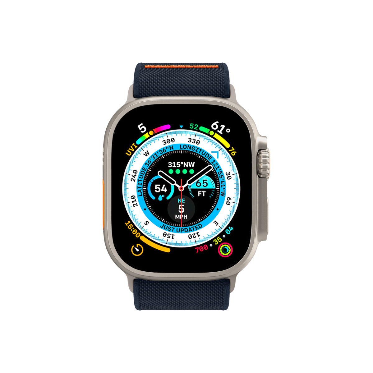 Řemínek pro Apple Watch 42/44/45/49mm Spigen Lite Fit Ultra - modrý - iSTYLE CZ