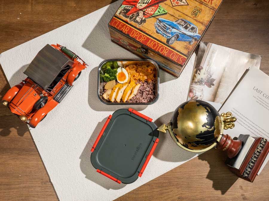 Chytrý vyhřívaný obědový box na baterii Faitron HeatsBox GO - iSTYLE CZ