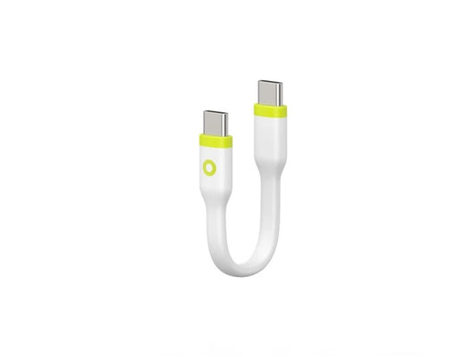 Kabel 60W Mobile Origin Compact USB-C / USB-C 10cm - bílý - iSTYLE CZ