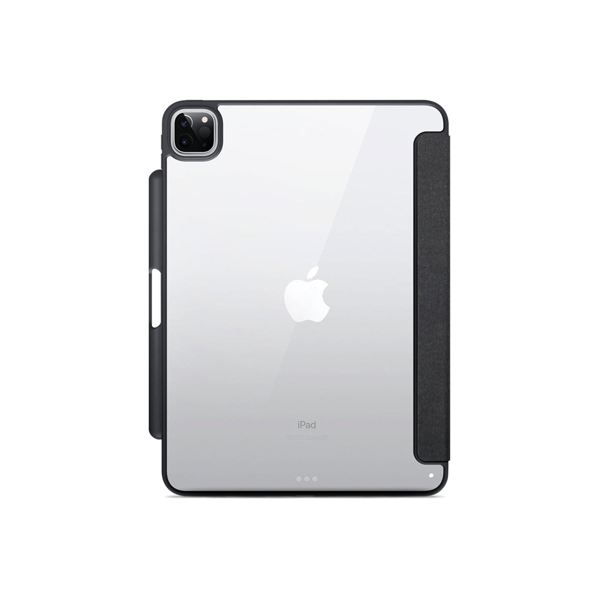 Kryt na iPad Pro 12,9" Epico Clear Flip Case - černý - iSTYLE CZ