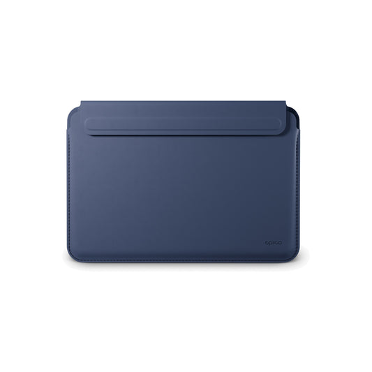Kožený obal pro MacBook Air/Pro 13,3" Epico - tmavě modrý - iSTYLE CZ