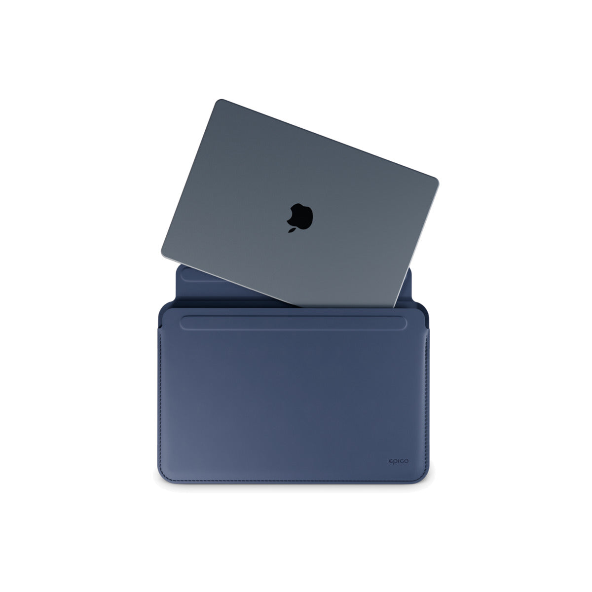 Kožený obal pro MacBook Air/Pro 13,3" Epico - tmavě modrý - iSTYLE CZ