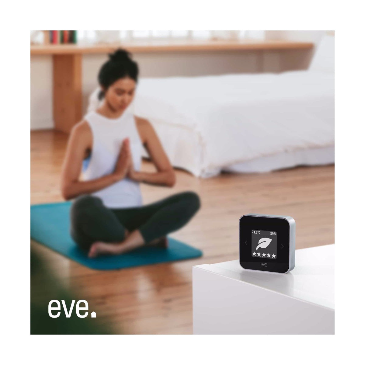 Vnitřní monitor kvality ovzduší Eve Room s podporou Thread - iSTYLE CZ