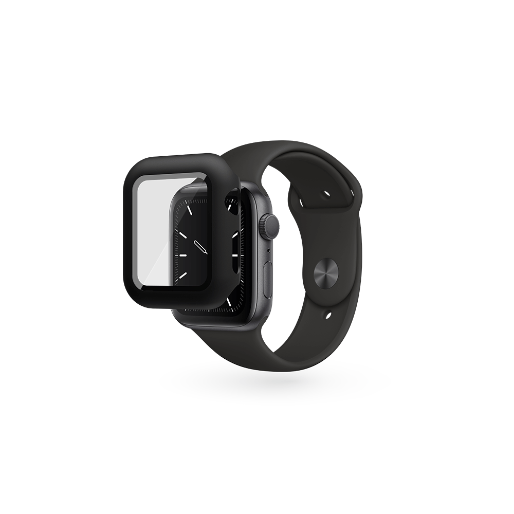 Kryt pro Apple Watch 4/5/6/SE (44 mm) iSTYLE - černý - iSTYLE CZ