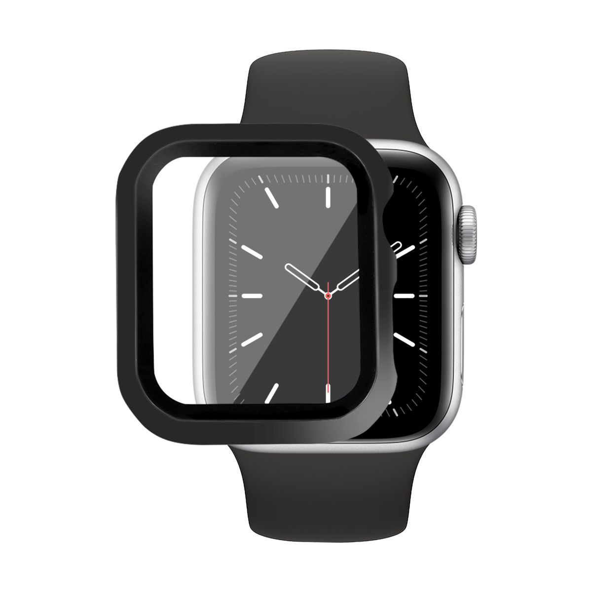 Kryt pro Apple Watch 4/5/6/SE (44 mm) iSTYLE - černý - iSTYLE CZ