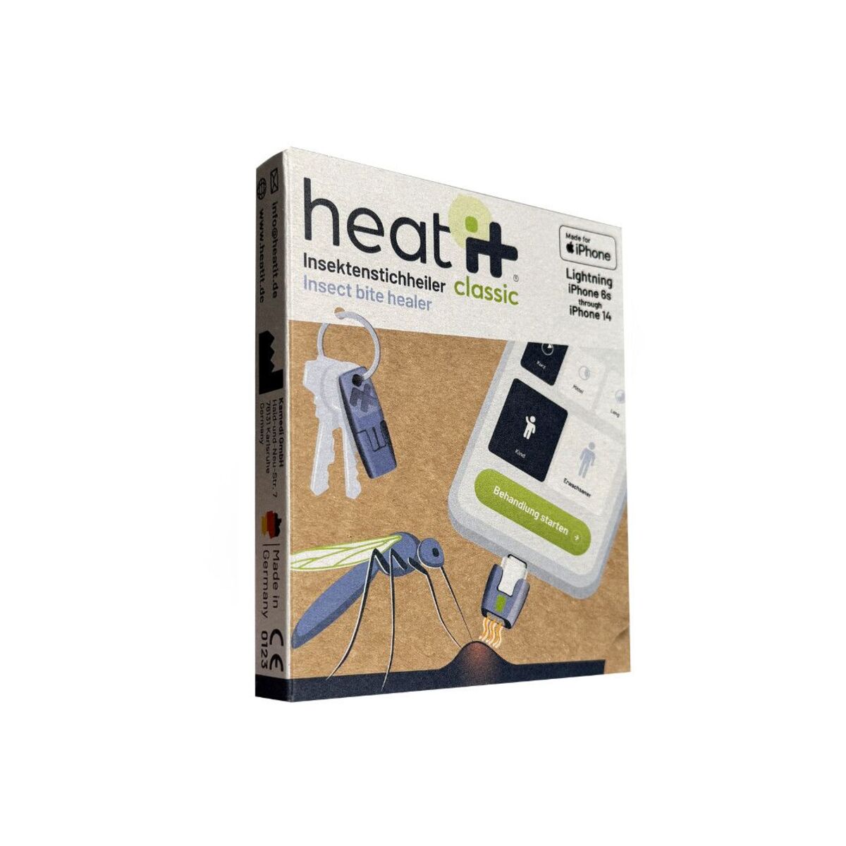 Ošetření bodnutí hmyzem pomocí smartphonu Heat it (Lightning) - iSTYLE CZ