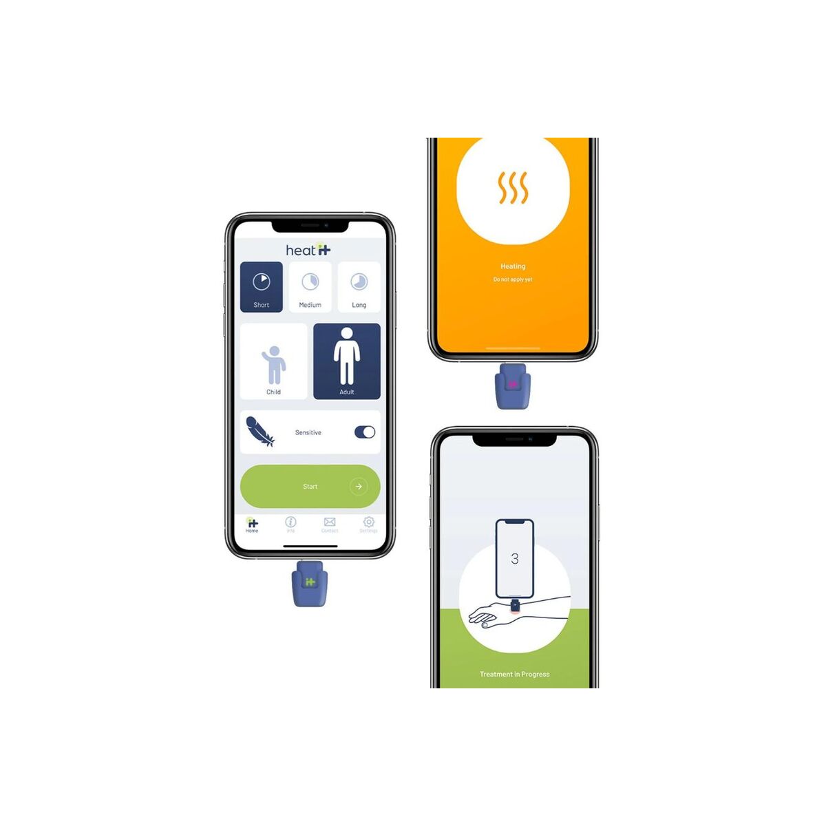 Ošetření bodnutí hmyzem pomocí smartphonu Heat it (Lightning) - iSTYLE CZ