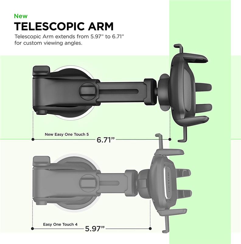Univerzální držák iOttie Easy One Touch 5 Dash & Windshield Mount - černý - iSTYLE CZ