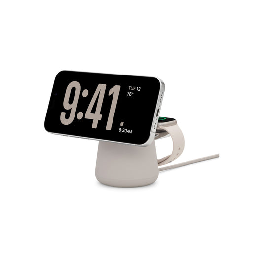 MagSafe bezdrátový nabíjecí dok Belkin 2v1 - pískový