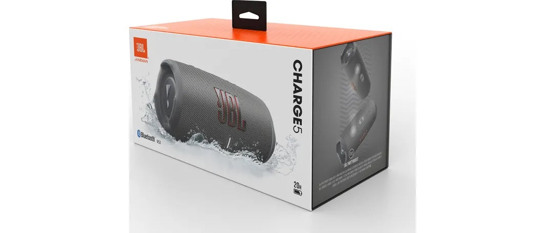 Bezdrátový reproduktor JBL Charge 5 - šedý - iSTYLE CZ