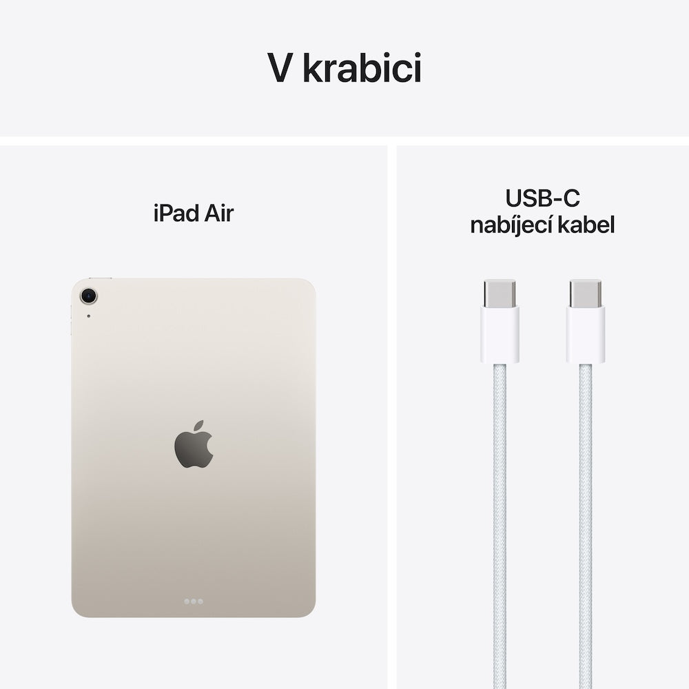 Apple 11palcový iPad Air Wi-Fi 256GB - hvězdně bílý (otevřený) - iSTYLE CZ