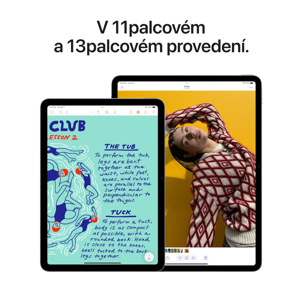 Apple 11palcový iPad Air Wi-Fi 256GB - hvězdně bílý (otevřený) - iSTYLE CZ