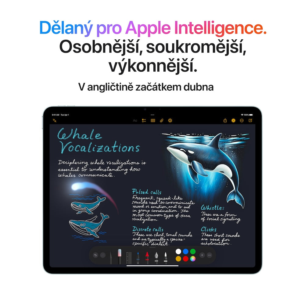Apple 11palcový iPad Air Wi-Fi 256GB - hvězdně bílý (otevřený) - iSTYLE CZ