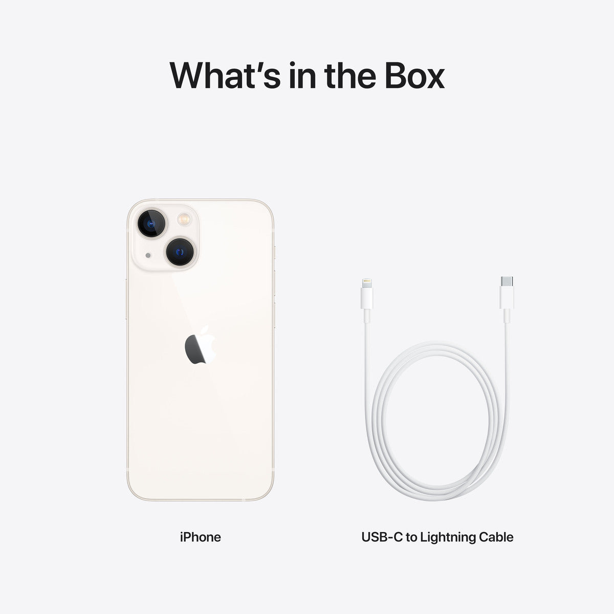 Apple iPhone 13 mini 256GB - hvězdně bílý (použité, opotřebené) - iSTYLE CZ