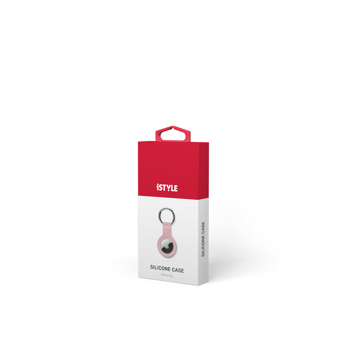 Silikonové pouzdro na AirTag iSTYLE - růžové - iSTYLE CZ