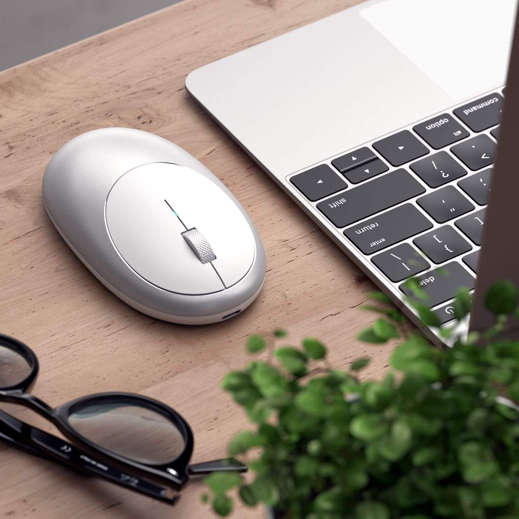 Bezdrátová myš Satechi M1 Bluetooth - stříbrná - iSTYLE CZ