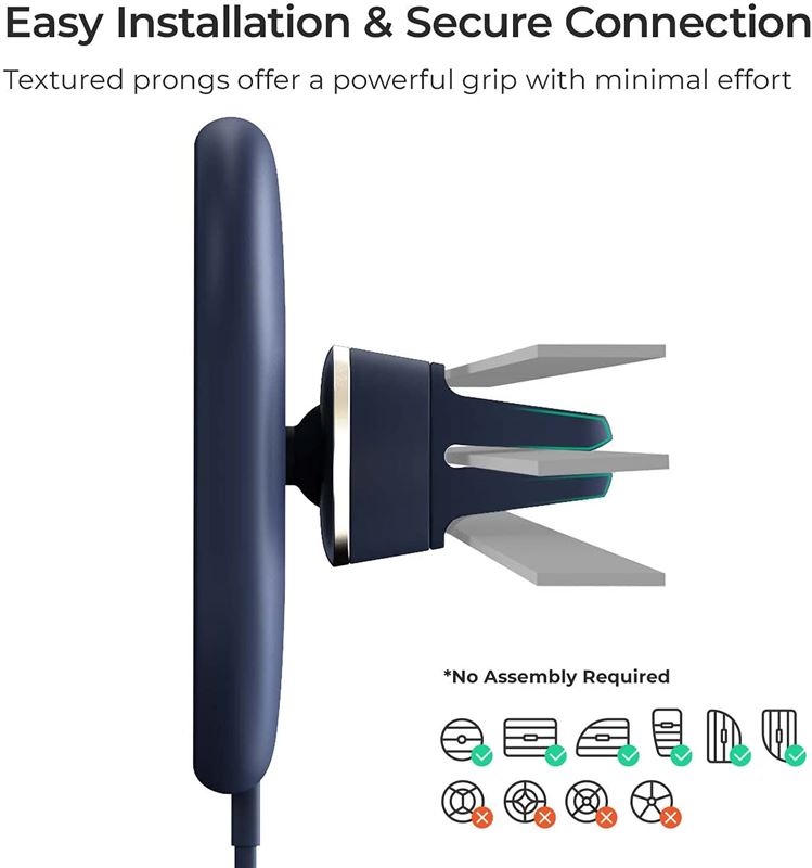 MagSafe nabíjecí držák iOttie Velox Wireless Air Vent Mount - iSTYLE CZ