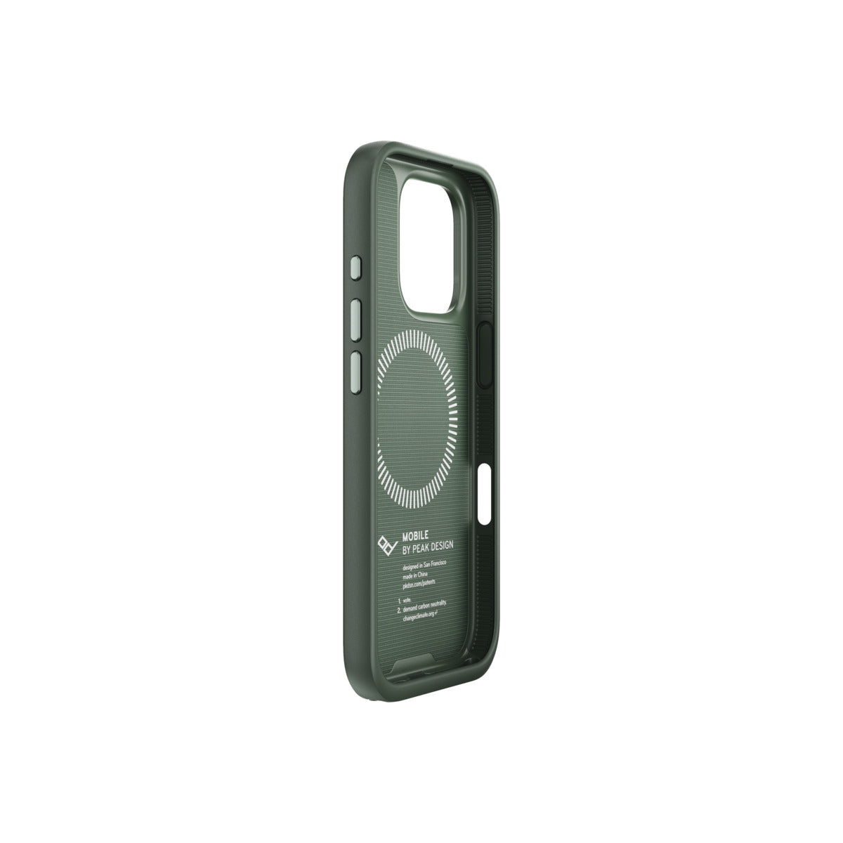 Kryt s poutkem pro iPhone 16 Pro Peak Design Mobile Everyday Loop Case - šalvějově zelený - iSTYLE CZ