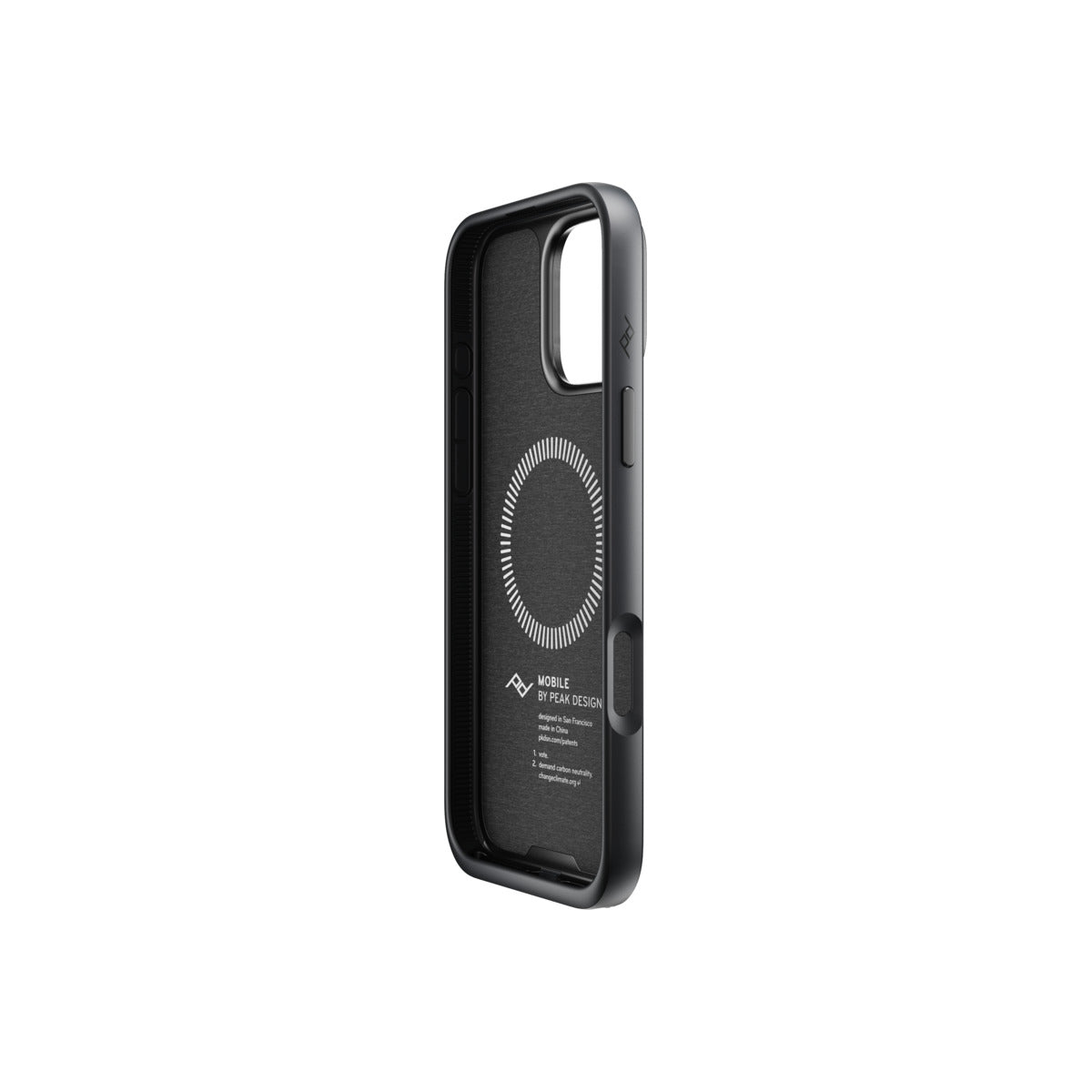 Kryt s poutkem pro iPhone 16 Pro Max Peak Design Mobile Everyday Loop Case - tmavě šedý - iSTYLE CZ