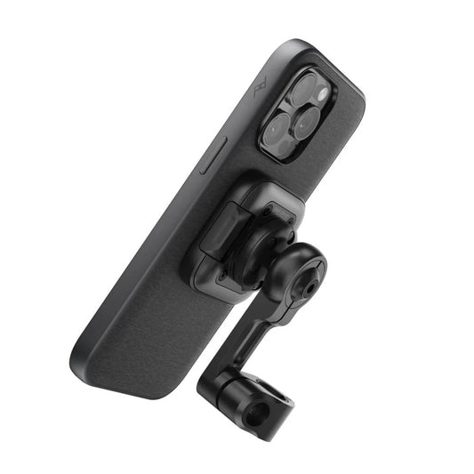 Držák s pojistkou na řídítka Peak Design Mobile Motorcycle Mount V2 - černý - iSTYLE CZ