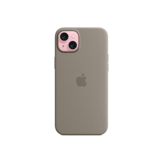 Apple silikonový kryt s MagSafe na iPhone 15 Plus – jílově šedý - iSTYLE CZ