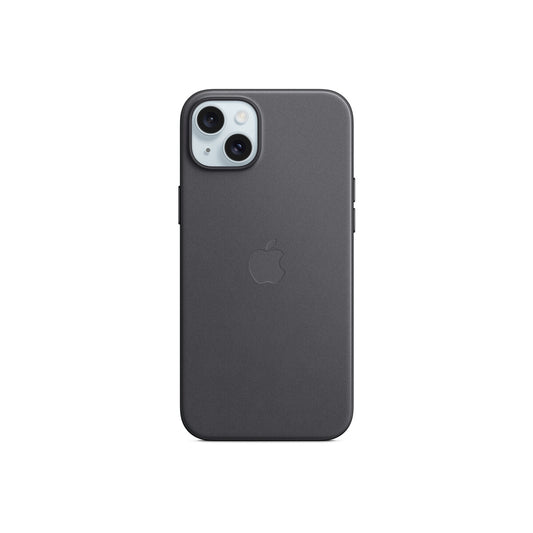 Apple kryt z tkaniny FineWoven s MagSafe na iPhone 15 Plus – černý - iSTYLE CZ