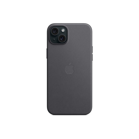 Apple kryt z tkaniny FineWoven s MagSafe na iPhone 15 Plus – černý - iSTYLE CZ