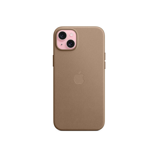 Apple kryt z tkaniny FineWoven s MagSafe na iPhone 15 Plus – kouřový - iSTYLE CZ