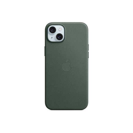 Apple kryt z tkaniny FineWoven s MagSafe na iPhone 15 Plus – listově zelený - iSTYLE CZ