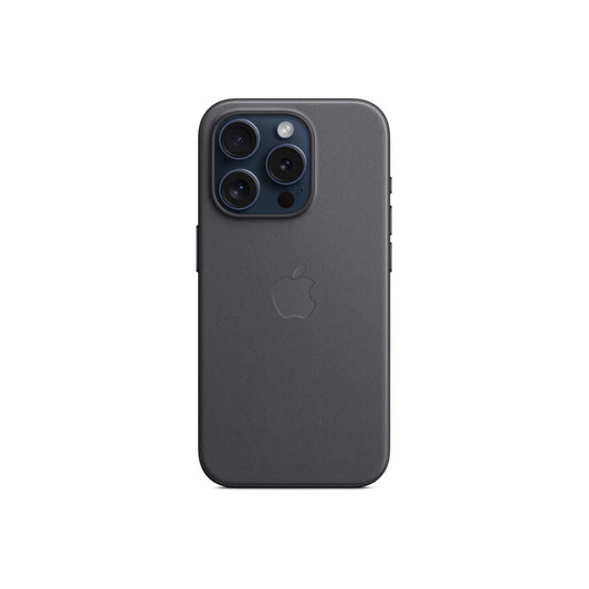 Apple kryt z tkaniny FineWoven s MagSafe na iPhone 15 Pro – černý - iSTYLE CZ