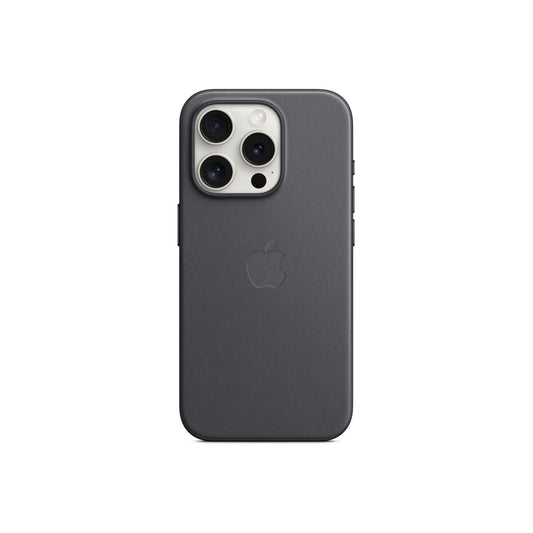 Apple kryt z tkaniny FineWoven s MagSafe na iPhone 15 Pro – černý - iSTYLE CZ