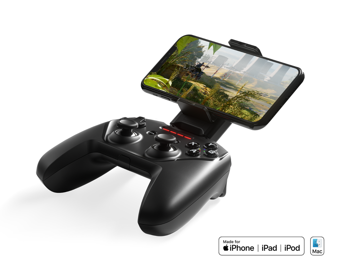 Herní ovladač SteelSeries Nimbus+ Wireless G s držákem pro telefon - iSTYLE CZ