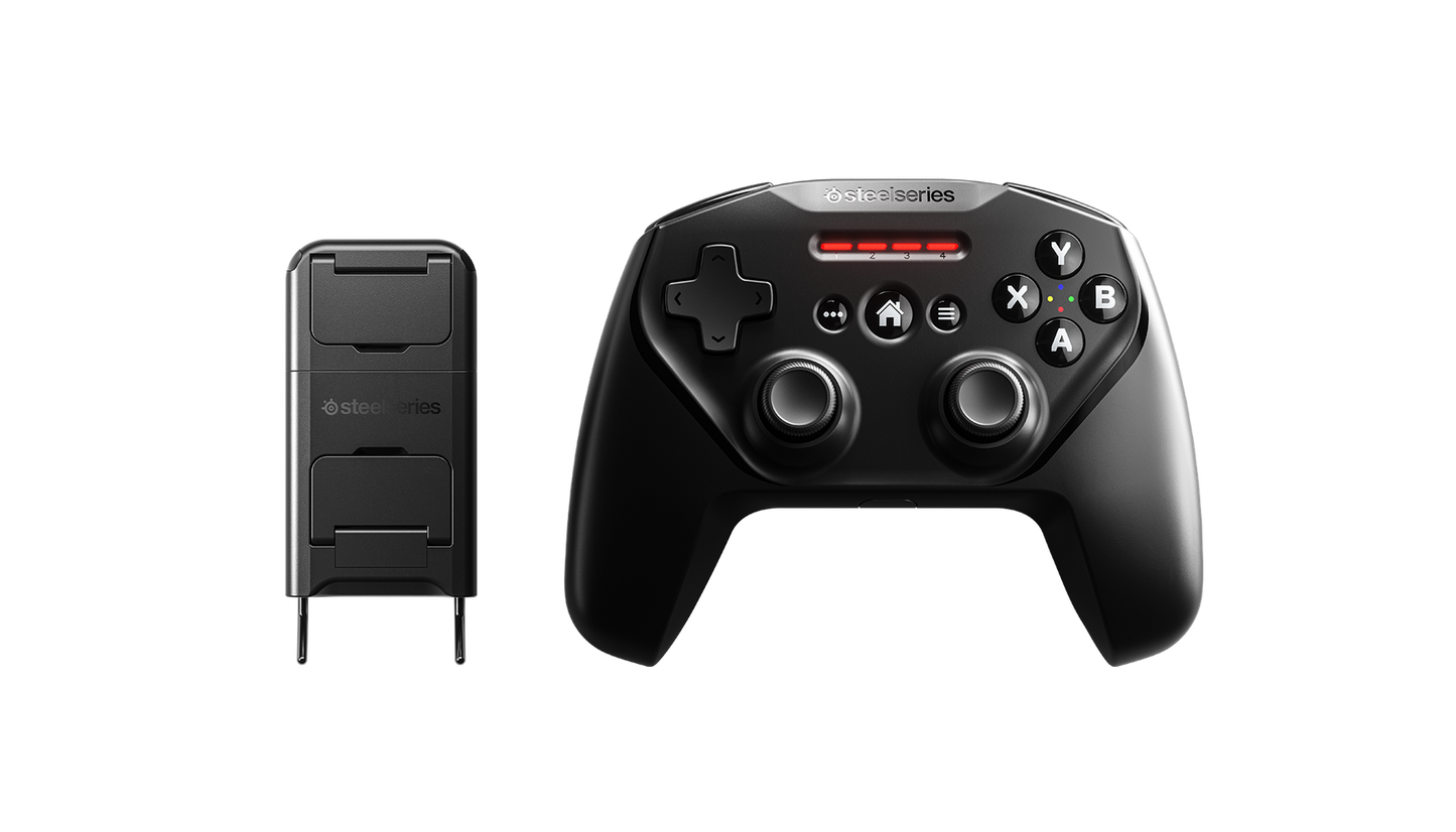 Herní ovladač SteelSeries Nimbus+ Wireless G s držákem pro telefon - iSTYLE CZ