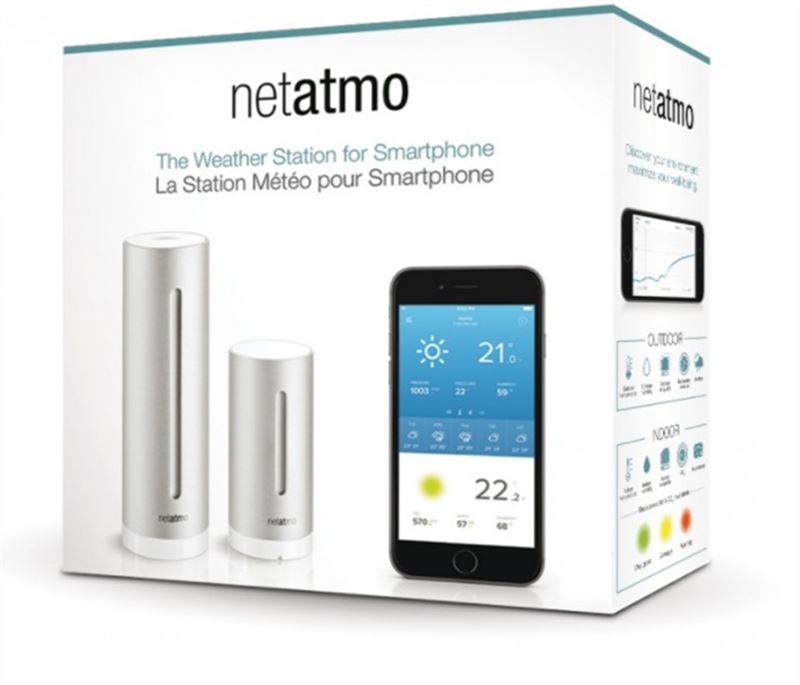 Meteostanice Netatmo Urban Weather station - iSTYLE CZ