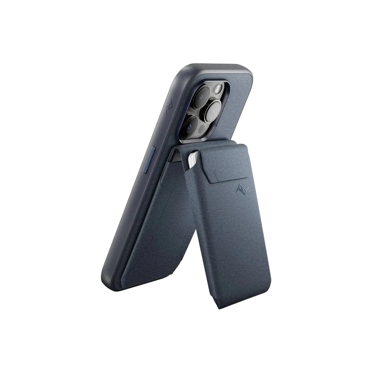 MagSafe peněženka se stojánkem Peak Design Slim Wallet - půlnočně modrá - iSTYLE CZ