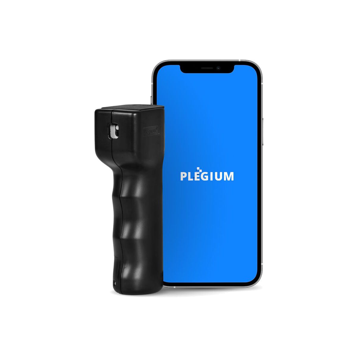 Chytrý pepřový sprej Plegium smart mini - černý - iSTYLE CZ