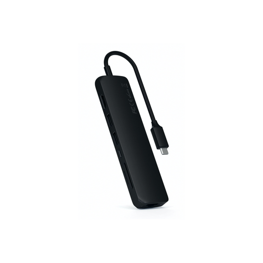 Hliníkový tenký víceportový USB-C HUB Satechi - černý - iSTYLE CZ