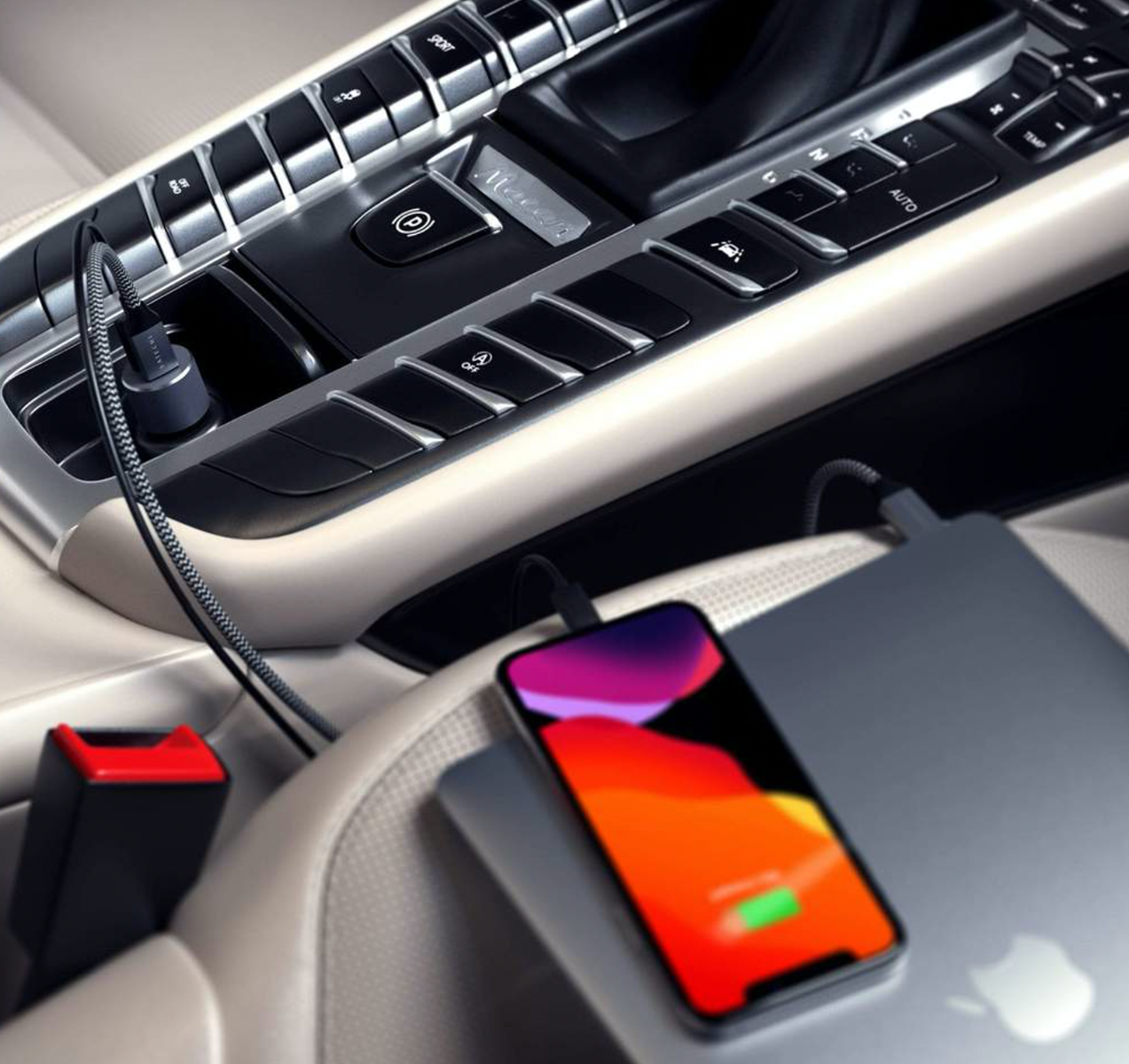 72W USB-C PD nabíječka do auta Satechi - vesmírně šedá - iSTYLE CZ