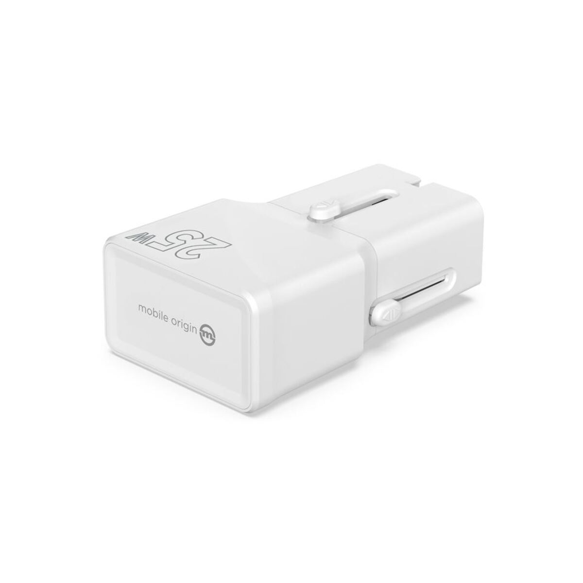 25W Cestovní adaptér Mobile Origin Travel Adapter - bílý - iSTYLE CZ