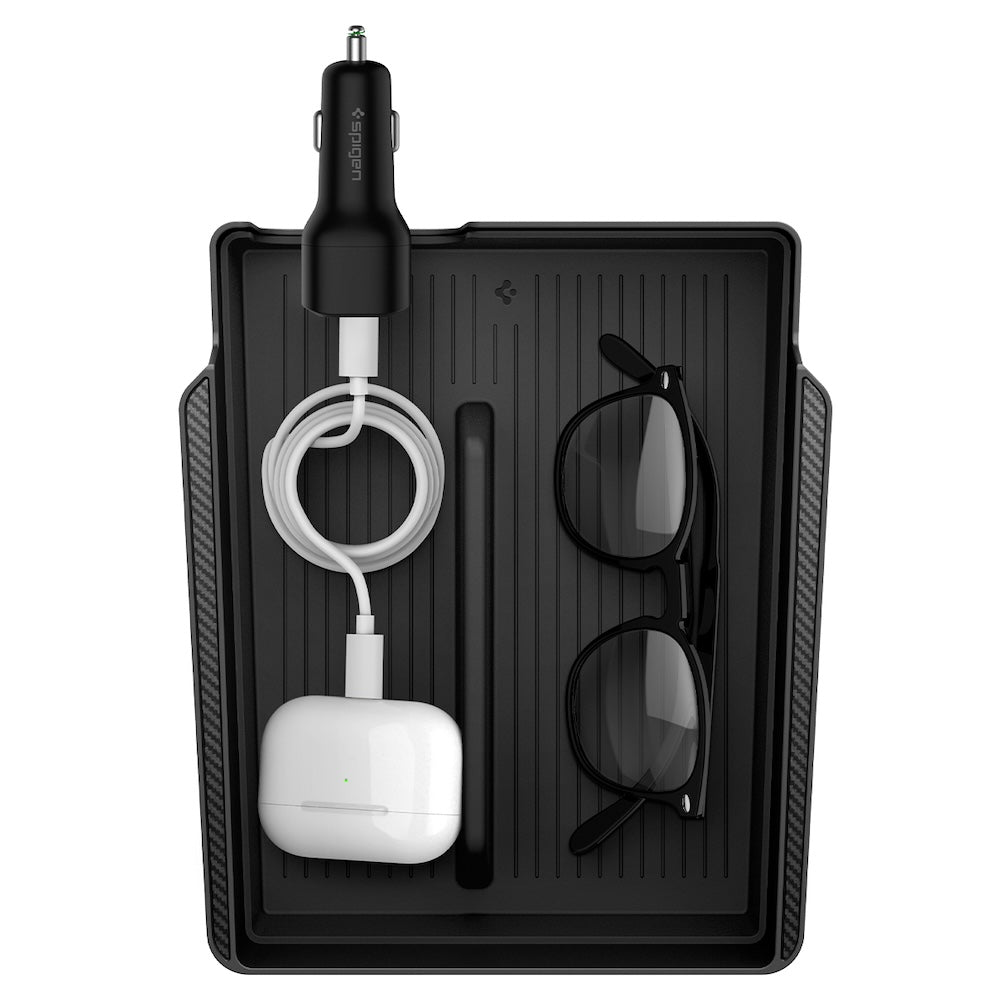 Organizér do loketní opěrky Spigen Tesla Armrest Console Organizer - černý - iSTYLE CZ