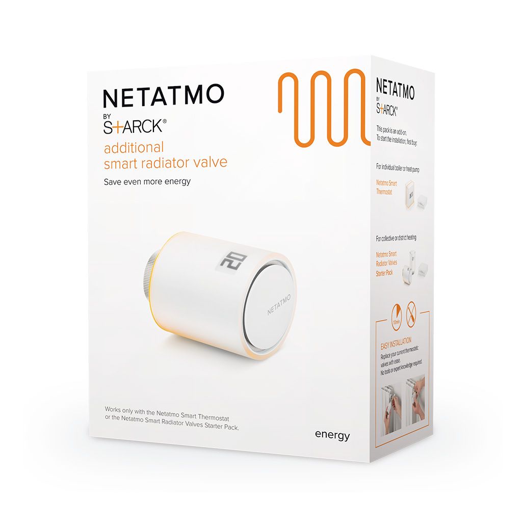Chytrá termostatická hlavice Netatmo Radiator Valve - iSTYLE CZ