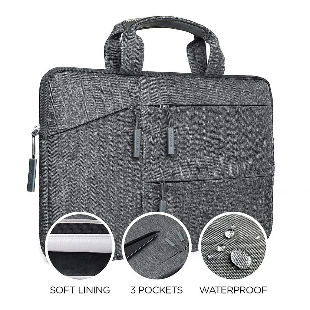 Látková taška pro MacBook 13" Satechi - šedá - iSTYLE CZ