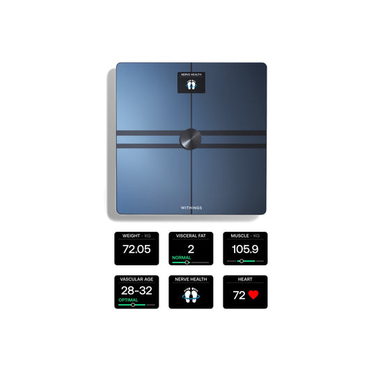 Chytrá Wi-Fi váha pro kompletní tělesnou analýzu Withings Body Comp - černá - iSTYLE CZ