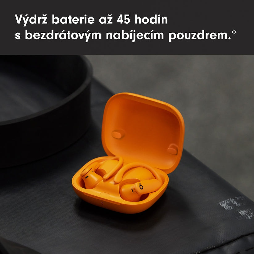 Bezdrátová sluchátka Beats Powerbeats Pro 2 – svítivě oranžová - iSTYLE CZ