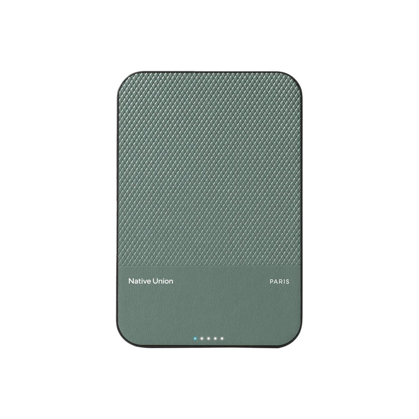 MagSafe powerbanka Native Union (Re)Classic 5000mAh - zelená - iSTYLE CZ