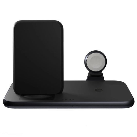 Hliníková bezdrátová nabíječka Zens Aluminium 4-in-1 Stand s 45W USB-C PD adaptérem