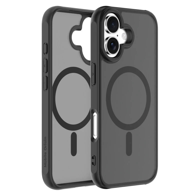 MagSafe kryt iPhone 17 Mobile Origin Easy Hybrid - matně černý