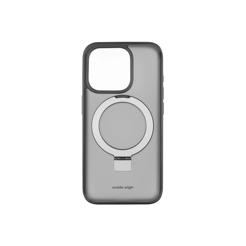 Pouzdro na iPhone 15 Pro Mobile Origin RingMag - černé - iSTYLE CZ