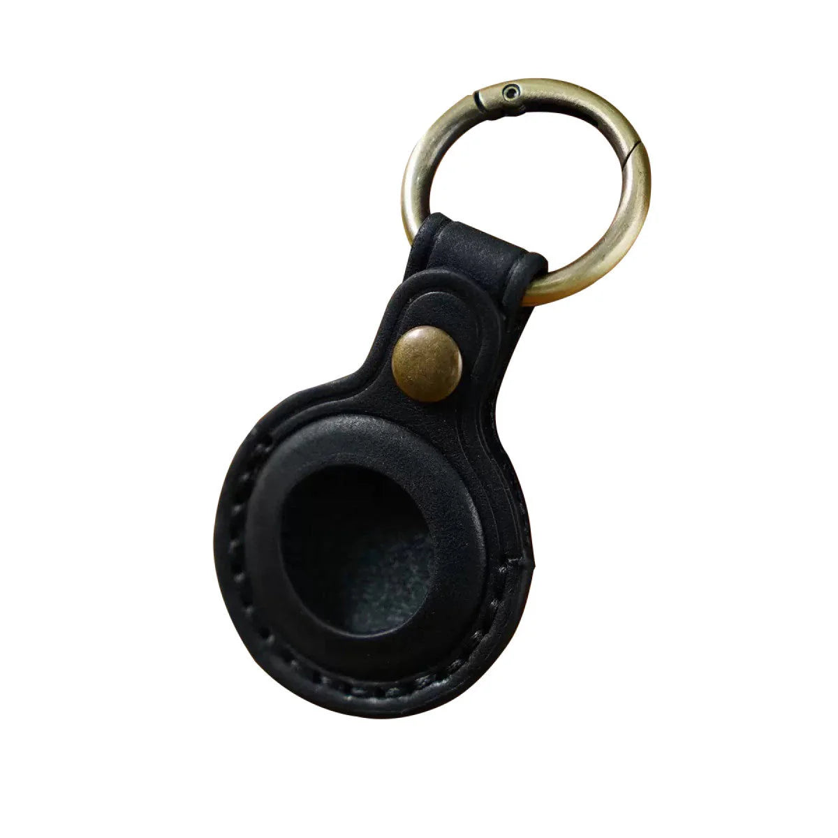 Kožená klíčenka pro AirTag Mobile Origin Leather Keyring - hnědá - iSTYLE.cz