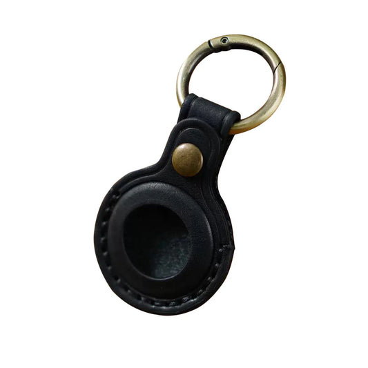 Kožená klíčenka pro AirTag Mobile Origin Leather Keyring - hnědá - iSTYLE.cz